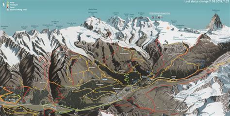 Map Of Zermatt Earth Trekkers