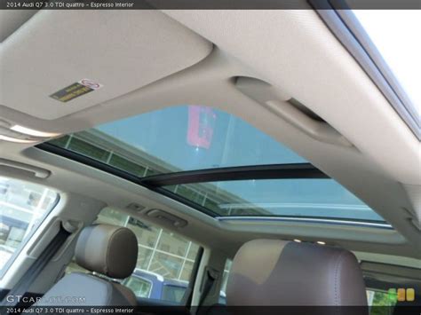 Espresso Interior Sunroof For The 2014 Audi Q7 30 Tdi Quattro
