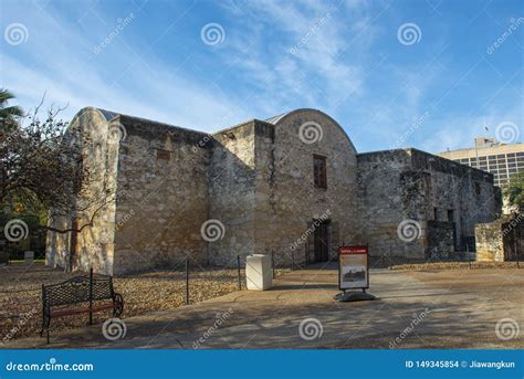 The Alamo Mission San Antonio Texas Usa Editorial Stock Image