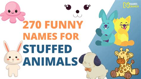 270 Funny Names For Stuffed Animals Names Crunch