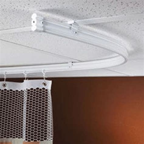 How To Install A Ceiling Curtain Track System Ceiling Ideas