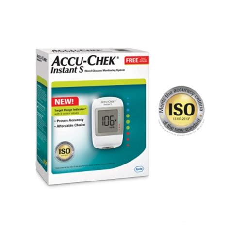 Accu Chek Instant S Blood Sugar Test Glucose Monitoring Kit