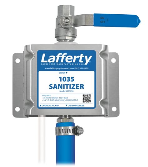 Shop 1035 Sanitizer Complete 9250062 By Lafferty Equipment In