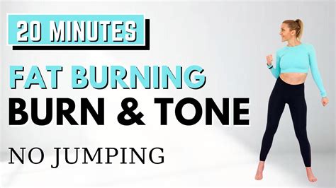 20 Min Burn And Tone Fat Burning Cardio And Toning All Standing No Jumping