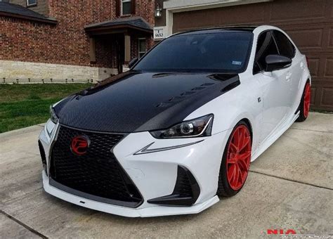 The lexus is300 f sport is indeed a wolf in a sheep's clothing; Lexus IS Front NIA Splitter lip body Kit (2017+) | NIA ...