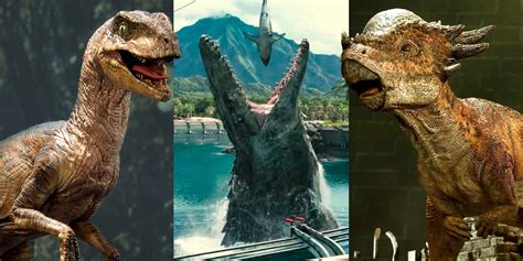 Jurassic Park World The 15 Most Deadly Dinosaurs In The Franchise Ranked