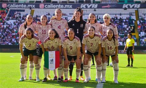 Empata M Xico Femenil Con Costa Rica En La Revelations Cup