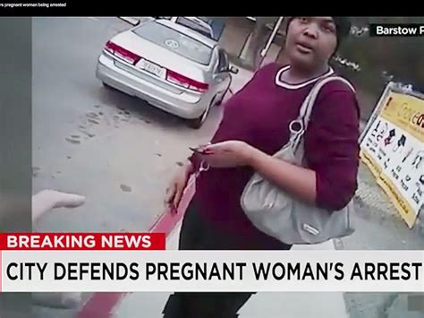 Police Video Captures A Pregnant Woman Being Forced To The Ground A