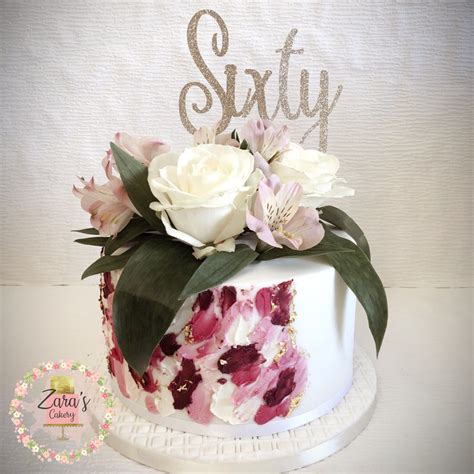 Happy 60th wedding anniversary cake with name free download. 60th Birthday cake | 60th birthday cake for ladies, 60th birthday cakes, Birthday cakes for women