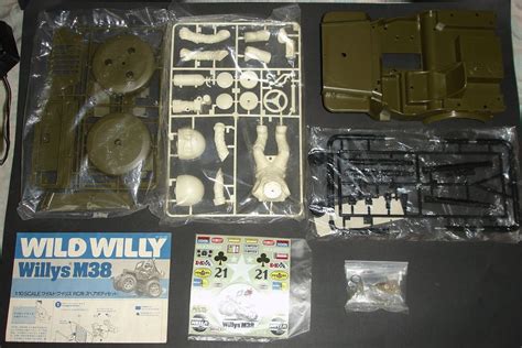 Tamiya Wild Willy M38 58035 Body Set Nib