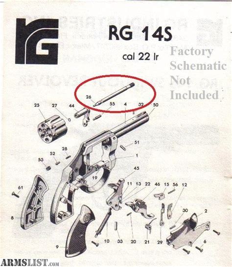 Armslist For Sale Rohm Rg14s Cylinder Pin For Rg