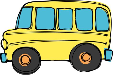 Free Cartoon School Bus Clipart For Download