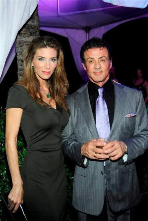 Silvester Stellone And Wife Jennifer Sylvester Stallone Hollywood