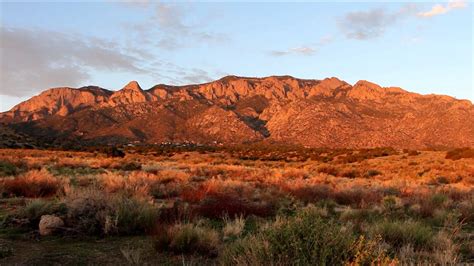 Sandia Mountains Sunset Youtube