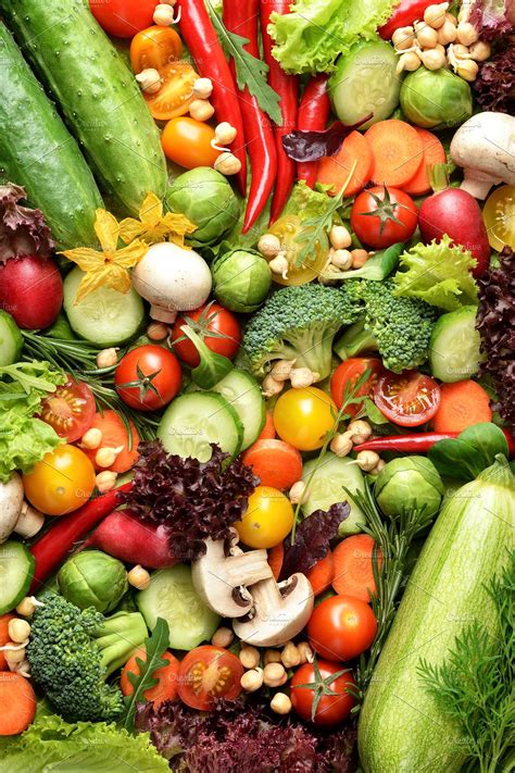 Fresh Vegetables High Quality Food Images ~ Creative Market