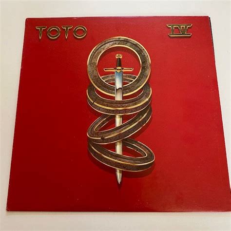 Toto Iv 1982 Etsy Toto Iv Vinyl Record Art Toto