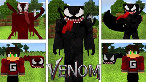 Novo Addon Do Venom No Minecraft Guihh Youtube