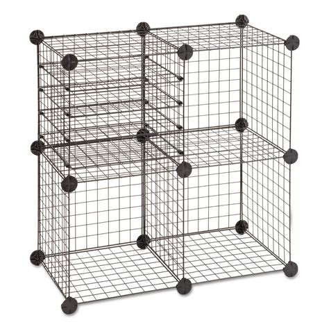 Wire Cube Shelving