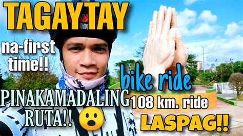 TAGAYTAY BIKE RIDE Via Sampaloc Road Best Route Going To Tagaytay