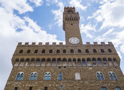 Famous Palazzo Vecchio In Florence The Vecchio Palace In The Historic