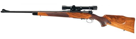 Engraved Paul Jaeger Mauser 98 Bolt Action Rifle With Scope