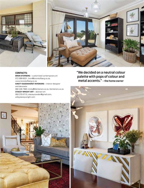 The Last Two Pages From Our Kirsty Badenhorst Interiors Facebook