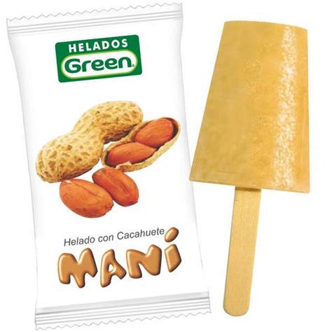 Helado De Maní Green Helados Distribuidora Latinoandina