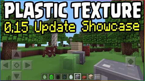 Mods, maps, skins, seeds, texture packs. Minecraft 0.15 MCPE - PLASTIC TEXTURE PACK GAMEPLAY ...
