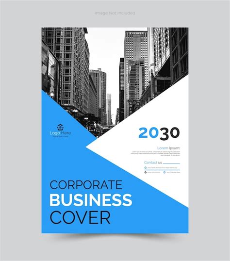 Premium Vector Modern Corporate Business Book Cover Design Template