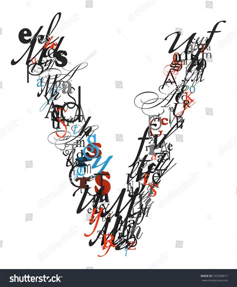 The way you end a business letter gives you an opportunity to leave a good impression. Letter V Alphabet Different Font Letters Stock Illustration 103336817 - Shutterstock