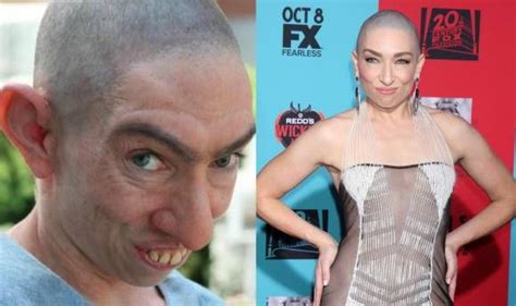 naomi grossman is pinhead pepper once more transforming her face with various prosthetics