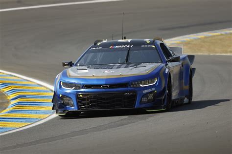 NASCAR Garage Car Passes First On Track Test At Le Mans BVM Sports