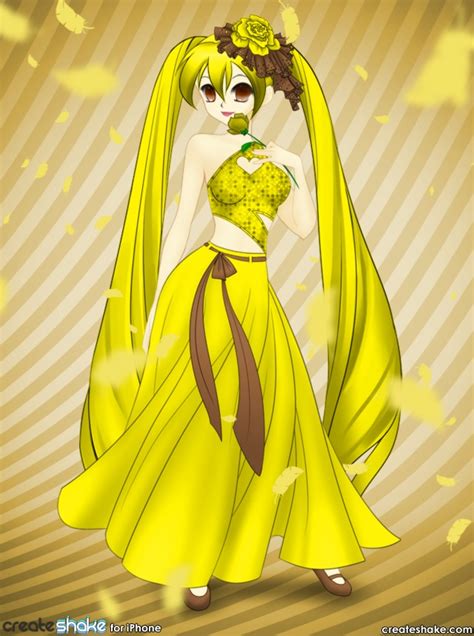 You can also upload and share your favorite yellow anime wallpapers. Yellow Rose Diamond in Anime girl by Lovefavij on DeviantArt