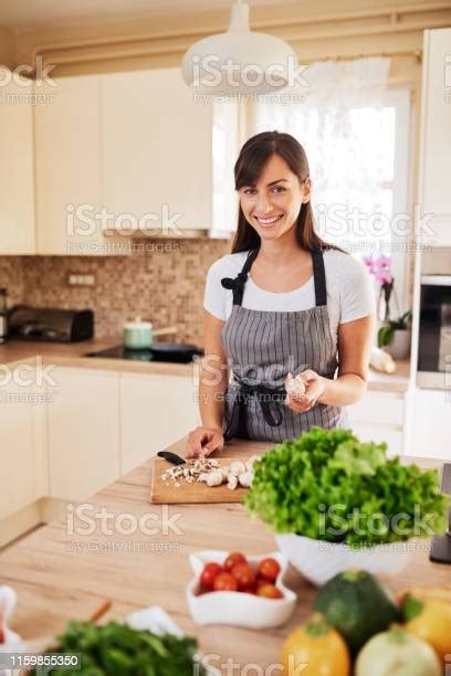 Woman Cooking Dinner Stock Photo Download Image Now Adult Adults
