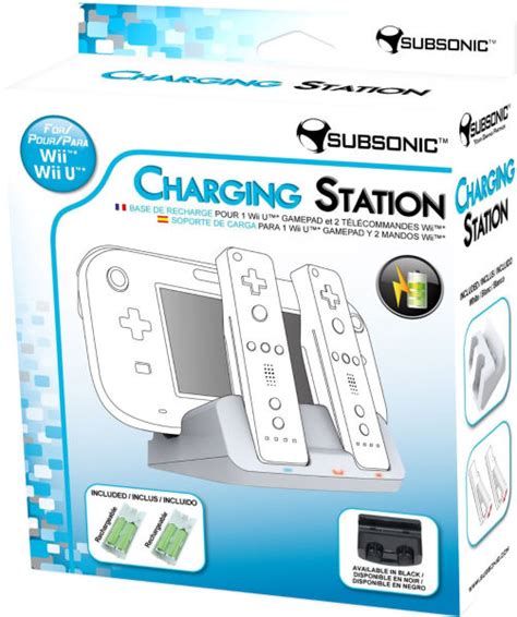 Nintendo Wii U Charging Station White Wii U Accessories
