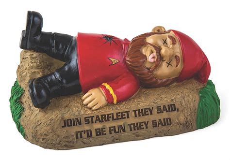 Bigmouth Inc Officially Licensed Star Trek Spock Gnome