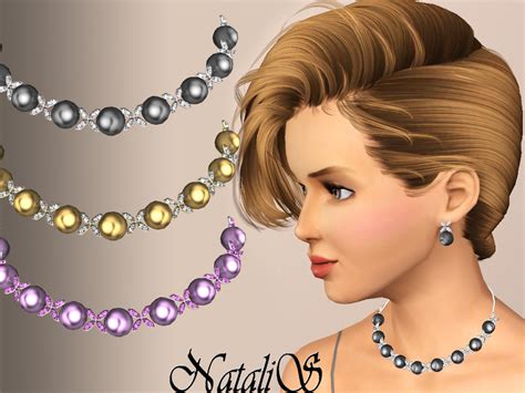 The Sims Resource Natalis Pearl Necklace 003 Fa Fe