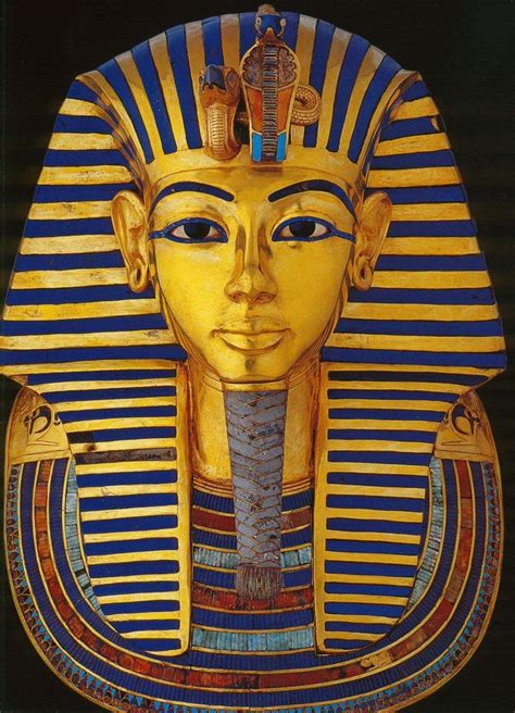 Máscara De Oro De Tutankamon Faraón Egipcio De La Xviii Dinastía