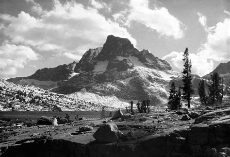 Wilderness 1987 007 Bw Banner Peak From John Muir Trail 1 Flickr