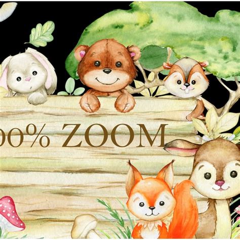 Woodland Animals Watercolor Clipart Forest Animals Clip Art Inspire