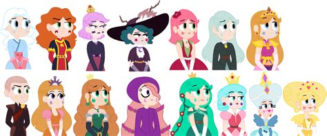 queens of mewni portraits 2 by twistednights star vs the forces of evil star vs the forces