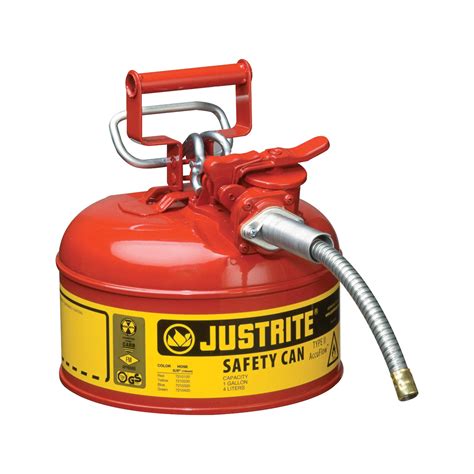 Justrite Safety Gas Can — 1 Gallon Model 7210120 Northern Tool