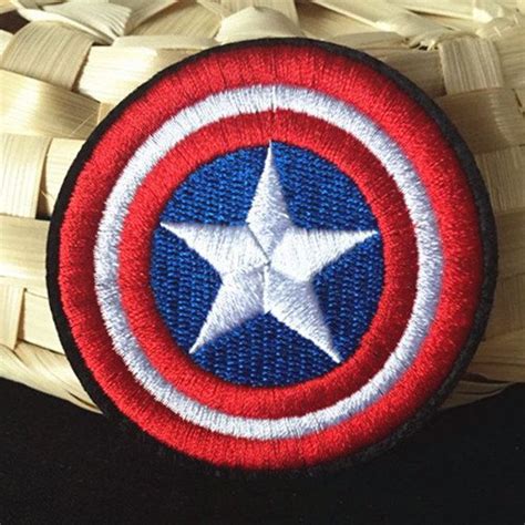 Iron On Patch Sew On Patch Avengers Captain America Animation Star