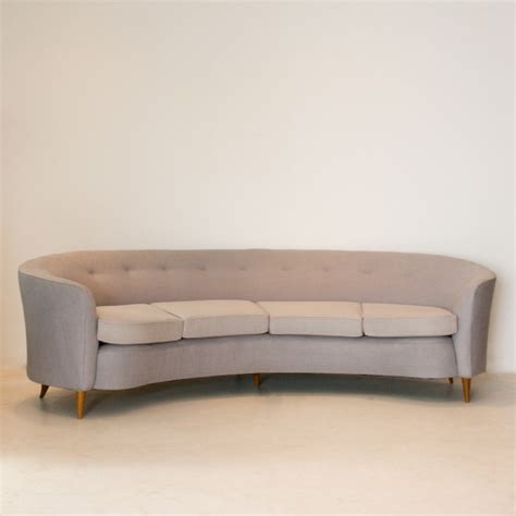 Elegant Large Curved Sofa Caira Mandaglio