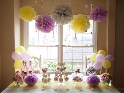Awesome 5 Pics Purple And Yellow Party Decorating Ideas And View In