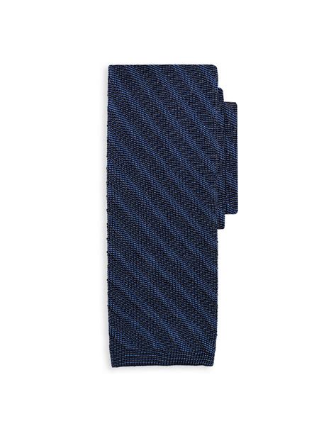 Silk Tie For Men Diagonal Blue And Turquoise Fumeo Carlo