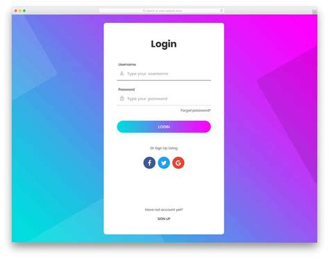 33 Most Beautiful Css Forms Designed By Top Designers In 2020