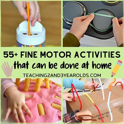 Fine Motor Skills Activities For 3 4 Year Olds Pdf
