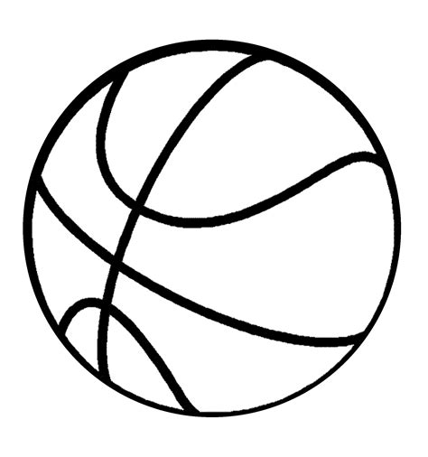 Coloriage D Un Ballon De Basketball à Imprimer Sur Coloriage De Com