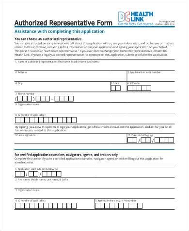 Download this sample letter of authorization to act on behalf of someone else. FREE 9+ Authorized Representative Forms & Samples in PDF | MS Word